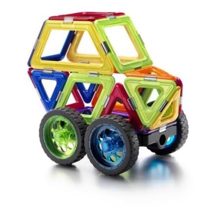 GeoSmart - Kit de construction magnétique 100 pce