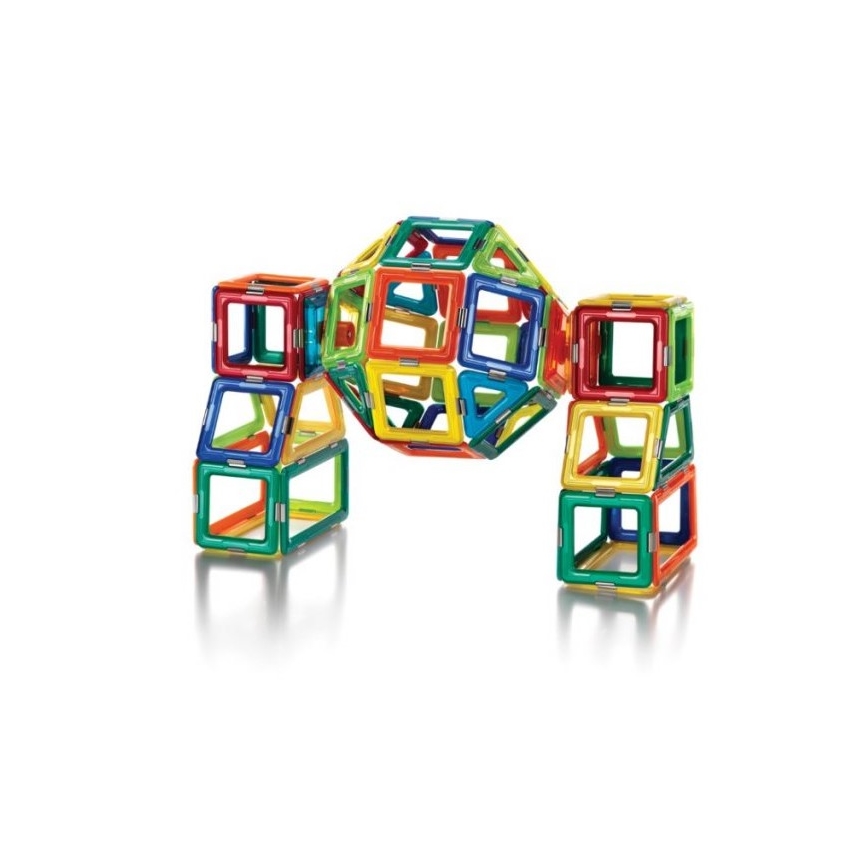 GeoSmart - Kit de construction magnétique 100 pce