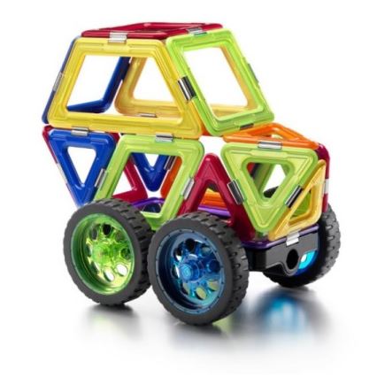 GeoSmart - Kit de construction magnétique 100 pce