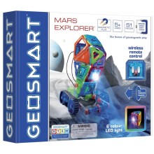GeoSmart - Kit de construction magnétique Mars Explorer 51 pce