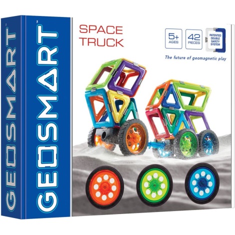 GeoSmart - Kit de construction magnétique Space Truck 42 pce