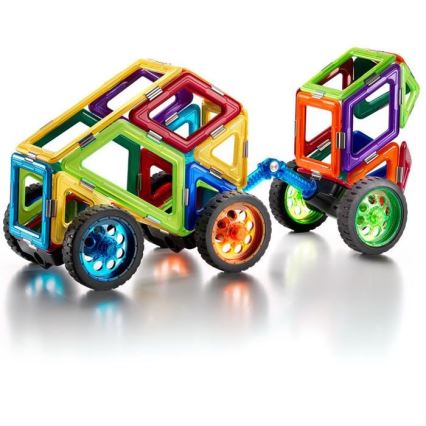 GeoSmart - Kit de construction magnétique Space Truck 42 pce