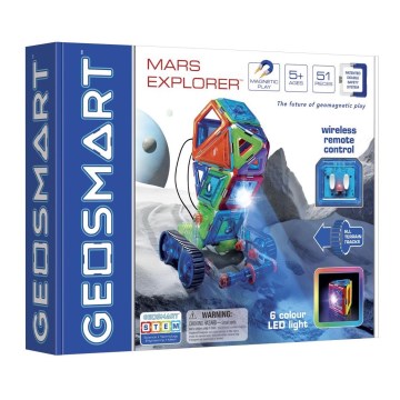 GeoSmart - Magnetische bouwset Mars Explorer 51 st.