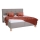 Gestoffeerd bed MARIA 160x200 cm met matras en opbergruimte, taupe