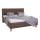 Gestoffeerd bed MARIA 180x200 cm met matras en opbergruimte, bruin