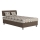 Gestoffeerd bed met een opslagruimte en matras GEORGE 120x200 cm bruin