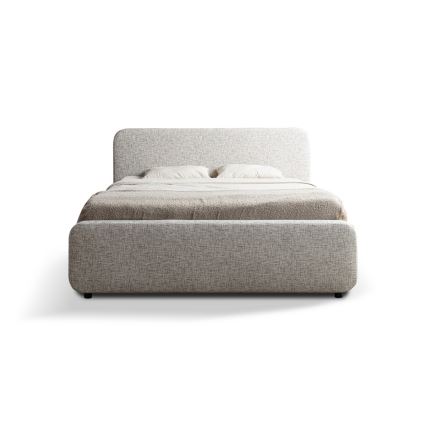 Gestoffeerd bed zonder matras LAJLA 160x200 cm beige