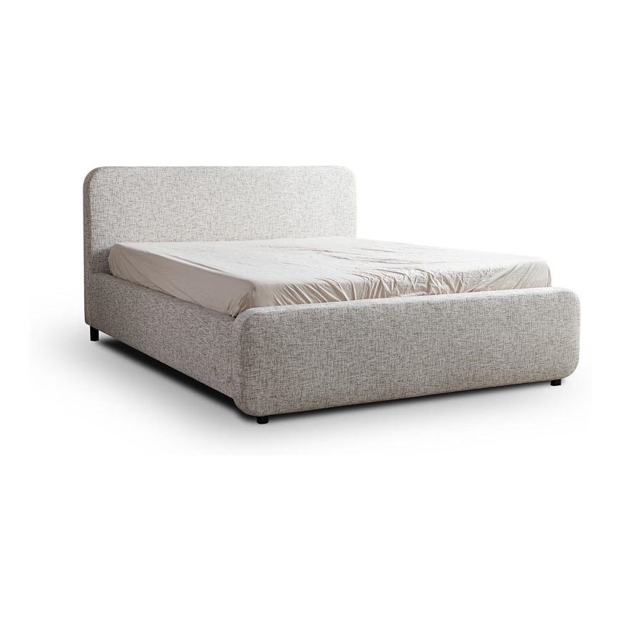 Gestoffeerd bed zonder matras LAJLA 180x200 cm beige