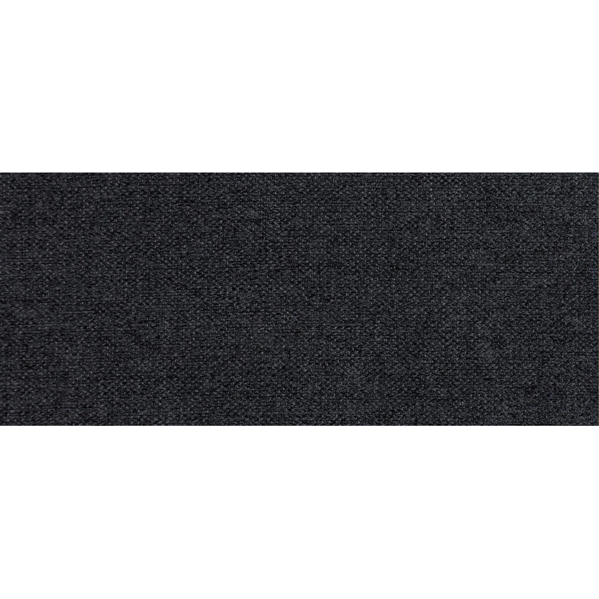 Gestoffeerde universele U-vormige slaapbank OXFORD, zwart/grijs