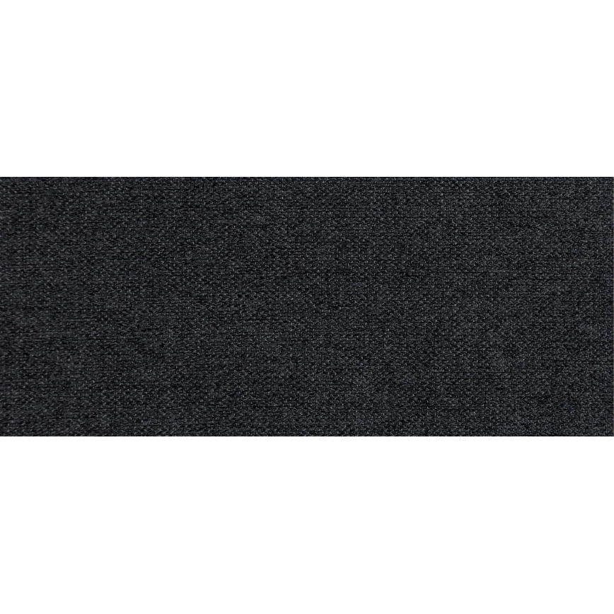 Gestoffeerde universele U-vormige slaapbank YORK, grijs/zwart