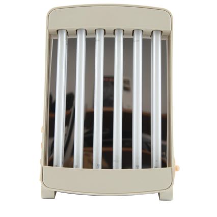 Gezichtssolarium voor thuisgebruik met 6 gekleurde UV-buizen Cosmedico 90W/230V