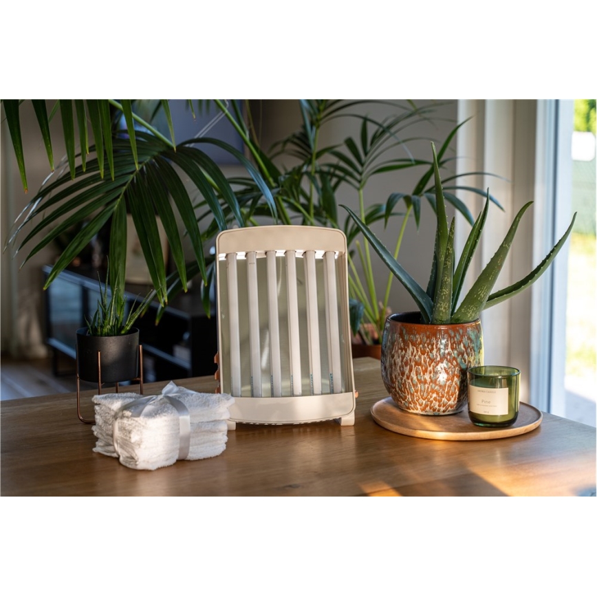 Gezichtssolarium voor thuisgebruik met 6 UV-buizen Cosmedico 90W/230V