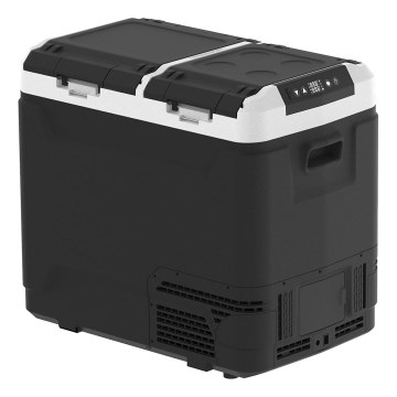 Glacière de voiture portable 60 L 230V/12V/24V/230V gris
