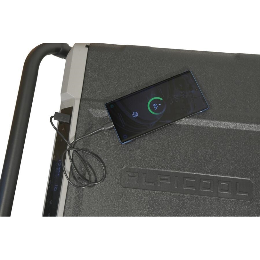 Glacière portable pour voiture à compresseur 230/24/12 V
