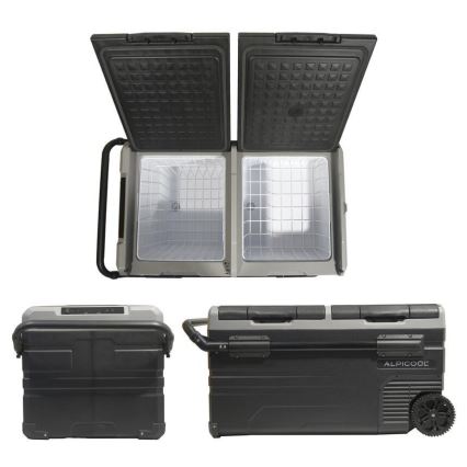Glacière portable pour voiture à compresseur 230/24/12 V