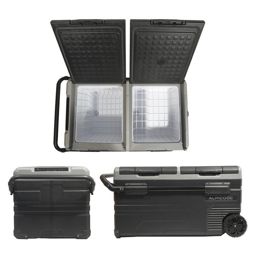 Glacière portable pour voiture à compresseur 230/24/12 V