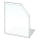 Glas onder de open haard 1250x1250x8 mm afgeschuind vierkant