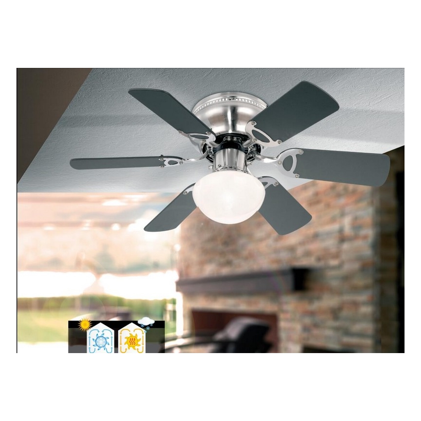 GLOBO 0307 - Ventilateur de plafond UGO 1xE27/60W/230V