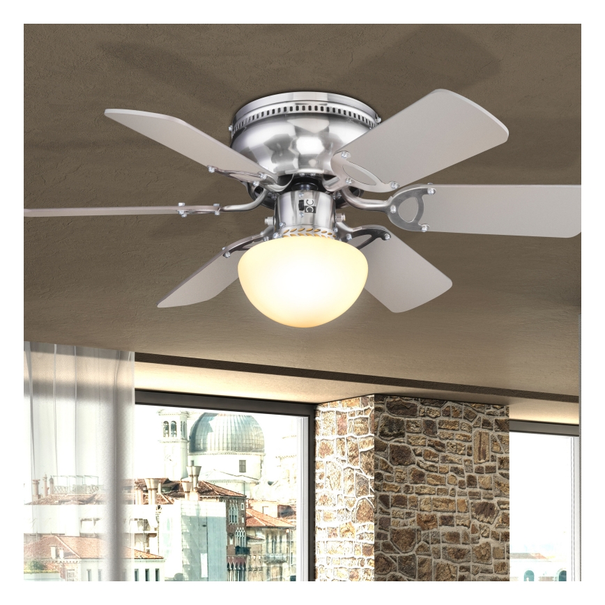Globo - Ventilateur de plafond 1xE27/60W/230V