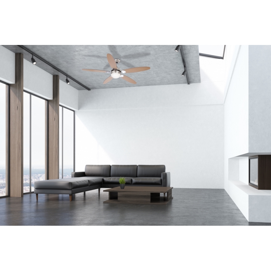 GLOBO 0308 - Ventilateur de plafond AZURA 1xE14/60W/230V