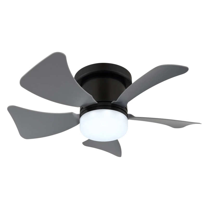 Globo - LED dimbare plafondventilator LED/10W/230V 3000-6500K grijs + afstandsbediening