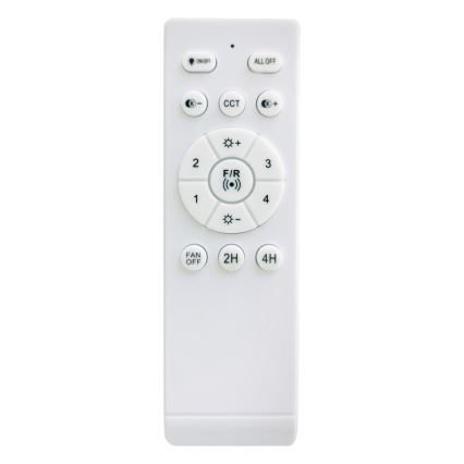 Globo - Dimbare LED-plafondventilator LED/10W/230V 3000-6500K meerkleurig + afstandsbediening
