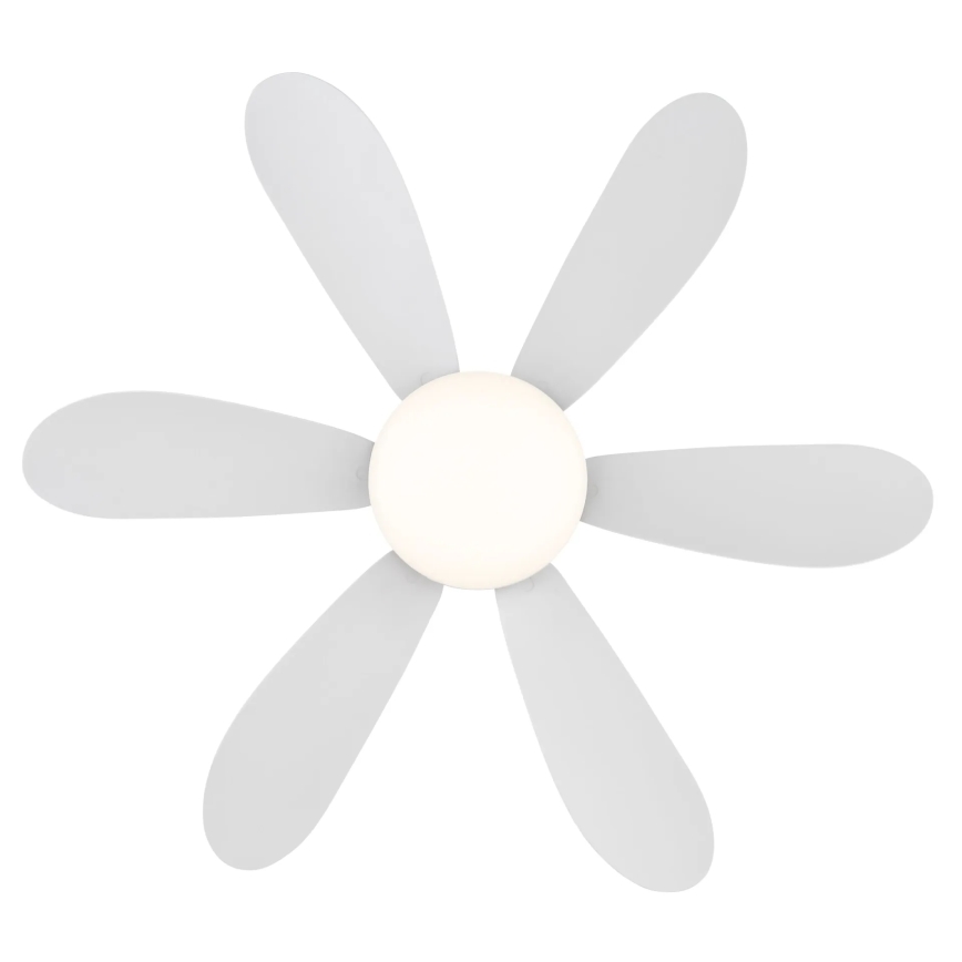Globo - Dimbare LED-plafondventilator LED/5W/230V 2700-6500K wit + afstandsbediening