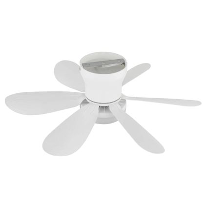 Globo - Dimbare LED-plafondventilator LED/5W/230V 2700-6500K wit + afstandsbediening