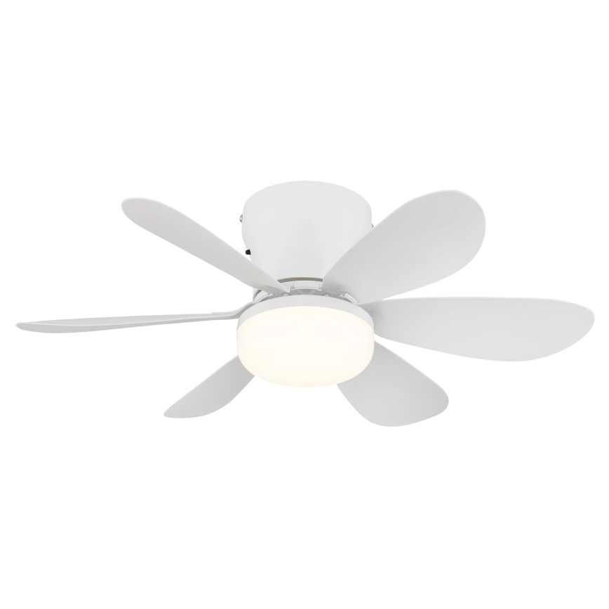 Globo - Ventilateur de plafond LED dimmable LED/5W/230V 2700-6500K blanc + télécommande