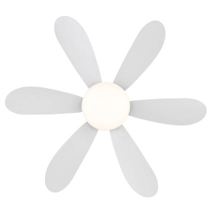 Globo - Ventilateur de plafond LED dimmable LED/5W/230V 2700-6500K blanc + télécommande
