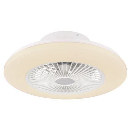 Globo 03628 - Plafonnier LED à intensité variable avec ventilateur LED/30W/230V 3000-6500K + Télécommande