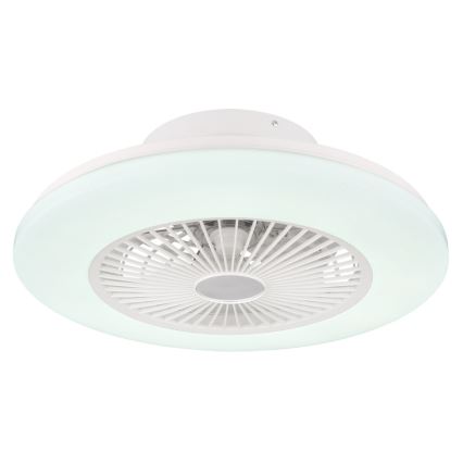 Globo 03628 - Plafonnier LED à intensité variable avec ventilateur LED/30W/230V 3000-6500K + Télécommande