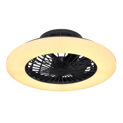 Globo - Plafonnier LED à intensité variable avec ventilateur LED/30W/230V 3000-6500K + Télécommande