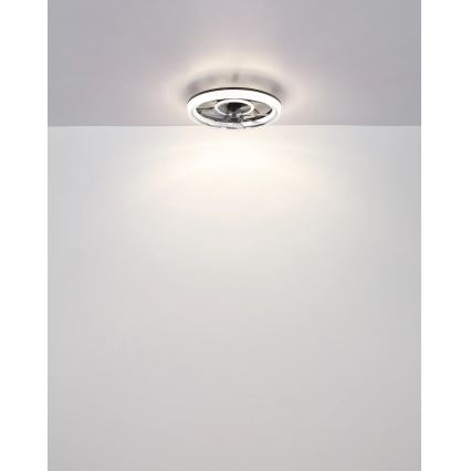 Globo - LED dimbare plafondventilator LED/30W/230V 2700-6000K + afstandsbediening