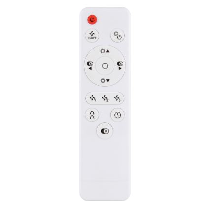 Globo - LED Dimbare plafondlamp met ventilator LED/30W/230V 2700-6500K bruin + afstandsbediening