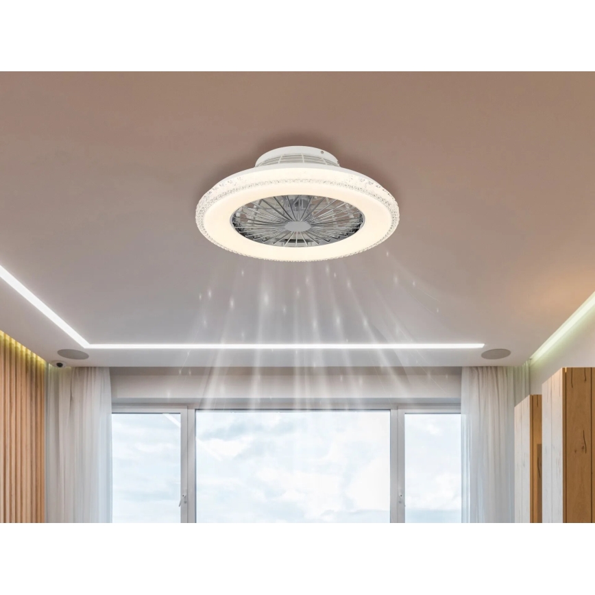 Globo - Ventilateur de plafond à intensité variable LED/40W/230V 3000-6500K + télécommande