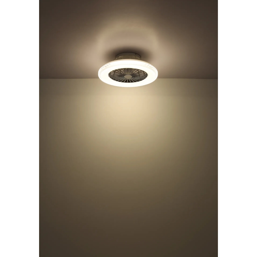 Globo - Ventilateur de plafond à intensité variable LED/40W/230V 3000-6500K + télécommande