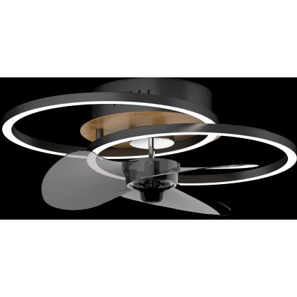 Globo - LED dimbare plafondventilator LED/24W/230V 2700-6500K + afstandsbediening