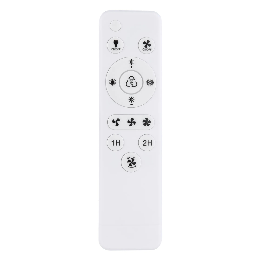 Globo - LED dimbare plafondventilator LED/24W/230V 2700-6500K + afstandsbediening