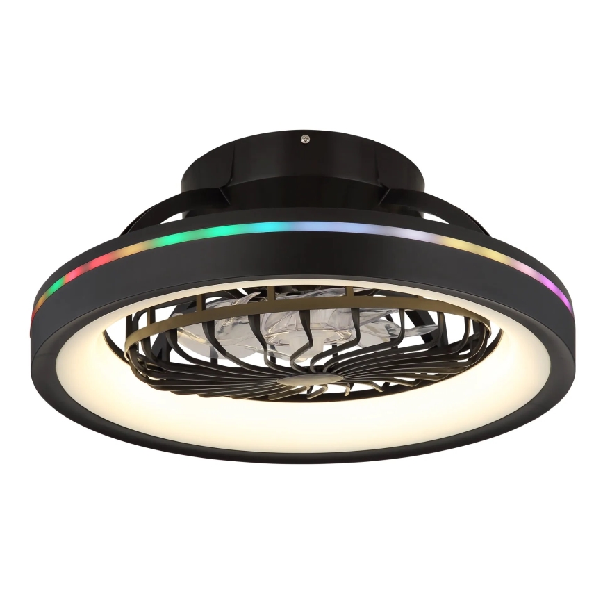 Globo - LED RGB Dimbaar plafond ventilator LED/40W/230V 2700-6500K + afstandsbediening