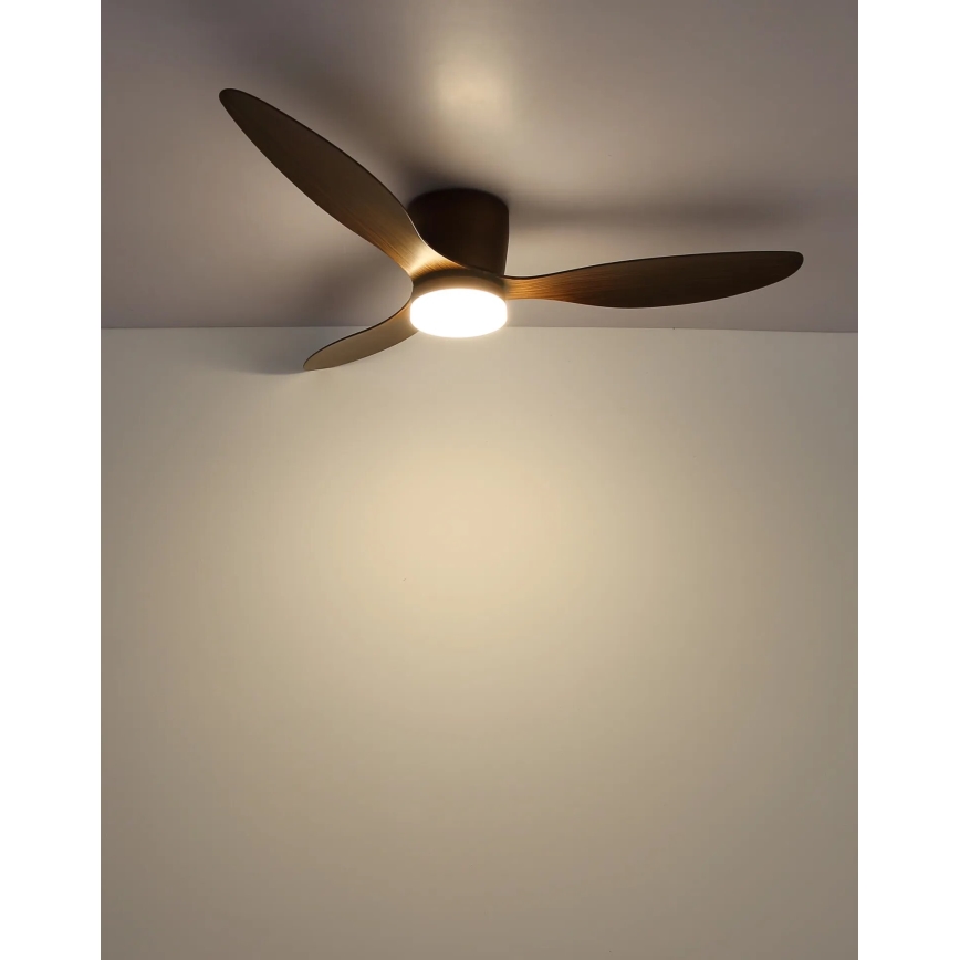 Globo - LED dimbare plafondventilator LED/20W/230V 3000-6500K + afstandsbediening