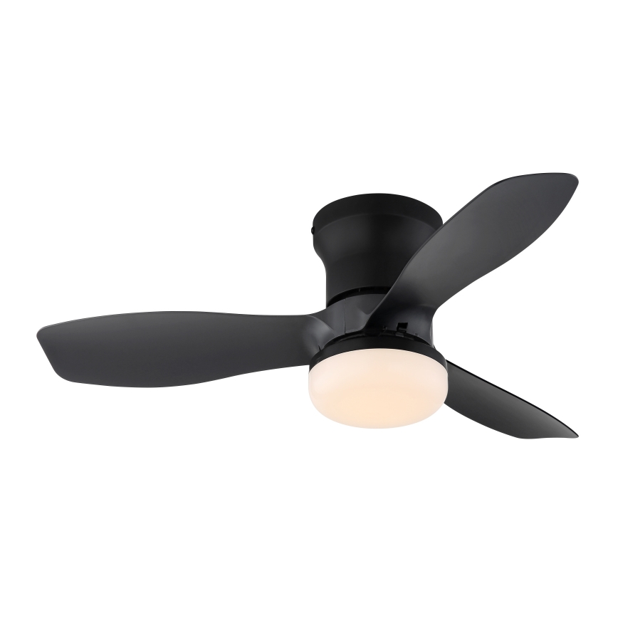 Globo - Ventilateur de plafond LED à intensité variable/15W/230V 2700-6500K noir + télécommande