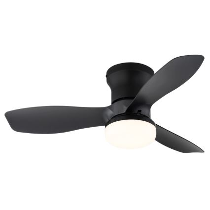 Globo - Ventilateur de plafond LED à intensité variable/15W/230V 2700-6500K noir + télécommande