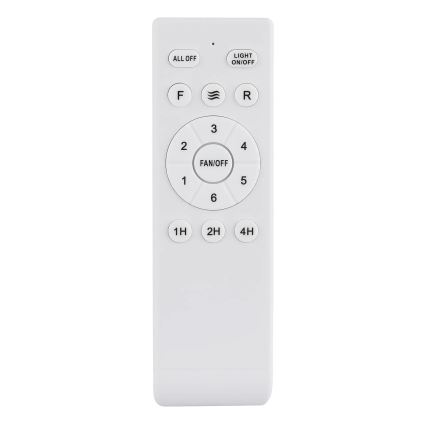 Globo - LED dimbare plafondventilator LED/22W/230V 3000/4500/6000K bruin + afstandsbediening