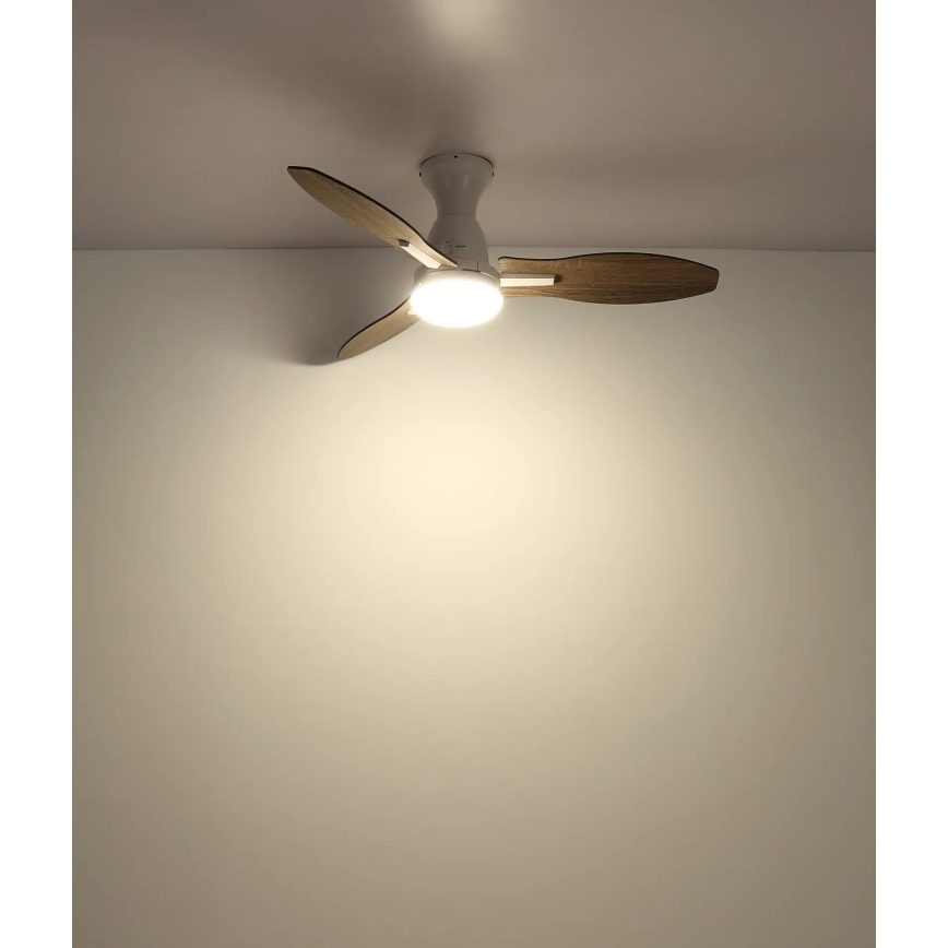 Globo - LED dimbare plafondventilator LED/22W/230V 3000/4500/6000K + afstandsbediening