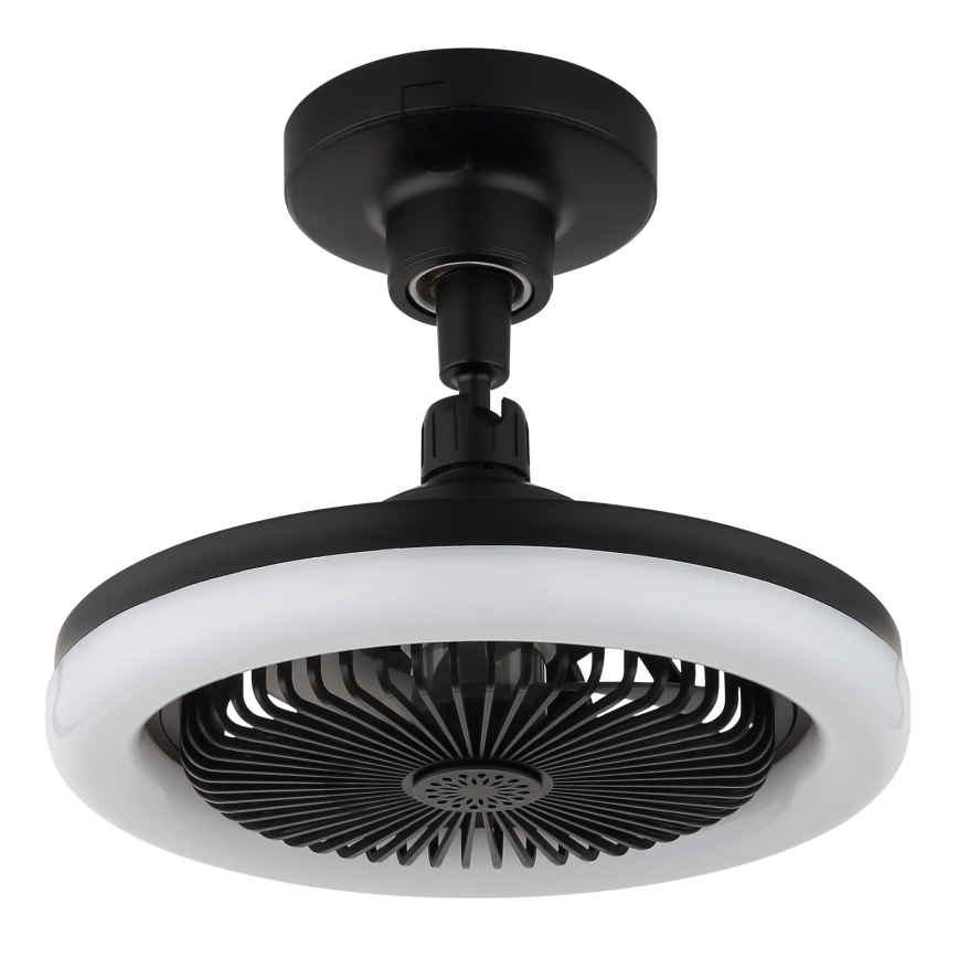Globo - Dimbare LED-plafondventilator LED/20W/230V 3000-6500K zwart + afstandsbediening