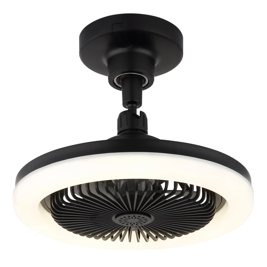 Globo - Dimbare LED-plafondventilator LED/20W/230V 3000-6500K zwart + afstandsbediening