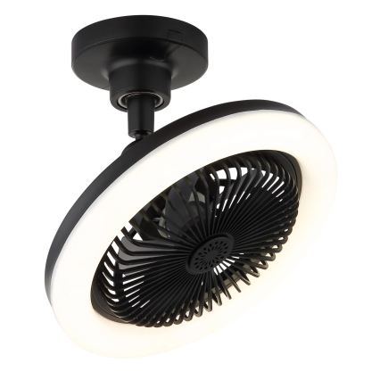 Globo - Ventilateur de plafond LED dimmable LED/20W/230V 3000-6500K noir + télécommande
