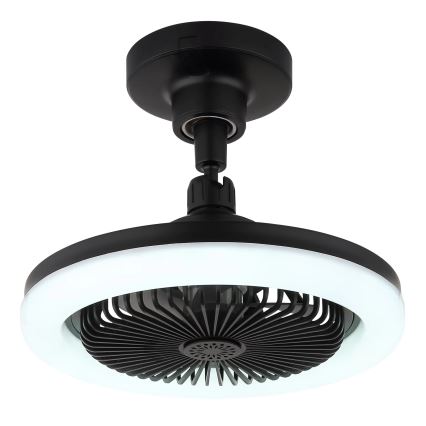 Globo - Ventilateur de plafond LED dimmable LED/20W/230V 3000-6500K noir + télécommande
