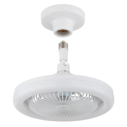 Globo - LED dimbare plafondventilator LED/20W/230V 3000-6500K wit + afstandsbediening